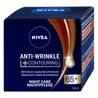 Nivea Crema notte antirughe 65+, 50 ml