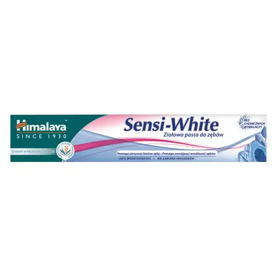 Himalaya Sensi-White dentifricio sbiancante per denti sensibili, senza fluoro, 75 ml