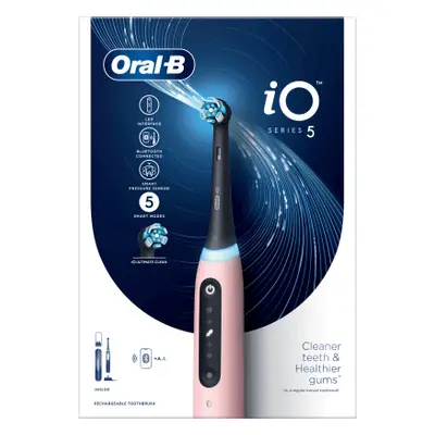 Spazzolino elettrico Oral-B iO5 Blush Pink, 1 pz