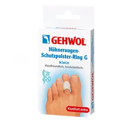 Gehwol Huhneraugen Schutzpolster-Ring G, anello per calli delle dita dei piedi, 3 pezzi