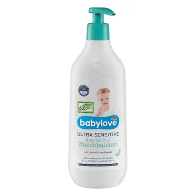 Babylove Balsamo lavante ultra sensibile, 500 ml