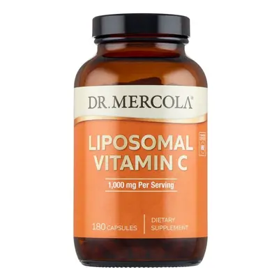 Dr. Mercola Vitamina C liposomiale, vitamina C 1000 mg, 180 capsule