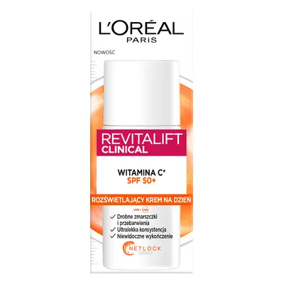 Crema Giorno L Oreal Paris Revitalift Clinical con Vitamina C e SPF50+ - Idratante Illuminante e