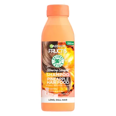 Garnier Fructis Shampoo per capelli lunghi Hair Food Ananas, 350 ml