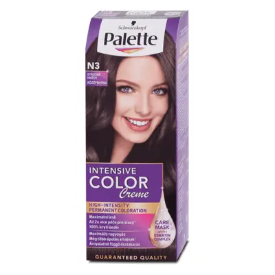 Tavolozza Intensive Color Creme Vernice permanente N3 (4-0) Marrone medio, 1 pz