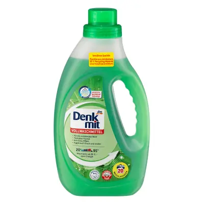 Denkmit Detersivo liquido per bucato bianco 20sp, 20 Lavaggi