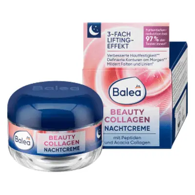 Balea Crema viso notte al collagene, 50 ml