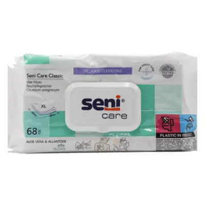 Seni Care Salviette intime umidificate, 68 pz