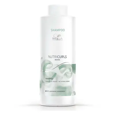 NutriCurls Shampoo senza solfati per ricci, 1000 ml, Wella Professionals