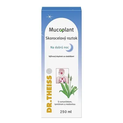 Dr Theiss Sciroppo Mucoplant per un sonno ristoratore 250 ml