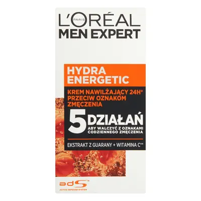 L Oreal Parigi Uomo Esperto Hydra Energetic Crema Idratante, 50ml