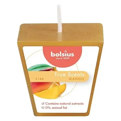 Bolsius Aromatic 2.0 Votive Mango, candela profumata 1×1 pz, dimensione 48 mm