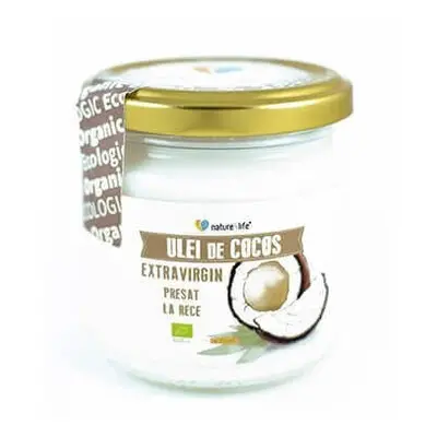 Olio extravergine di cocco eco, 100 ml, Nature 4 Life