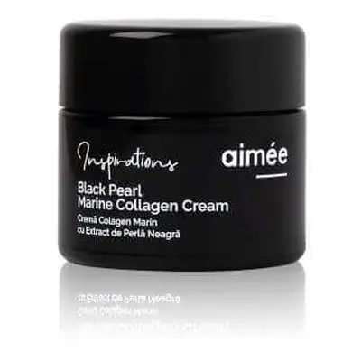 Crema al collagene marino e perla nera, 50 ml, Aimee