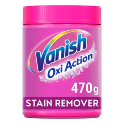 Vanish Polvere per rimuovere le macchie Oxi Action Pink, 470 g