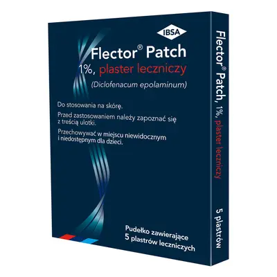 Flector Patch 1%, cerotto curativo, 5 pz