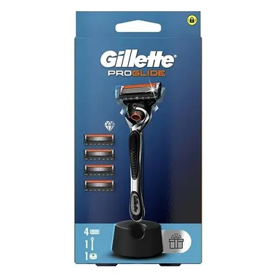 Gillette Proglide rasoio + testine 4pcs 1×1, rasoio