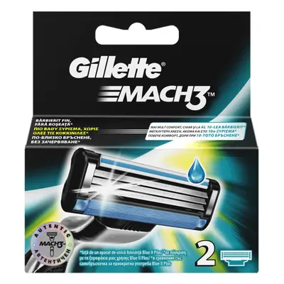 Ricariche per rasoio - Gillette Mach 3, 2 pezzi, P&G