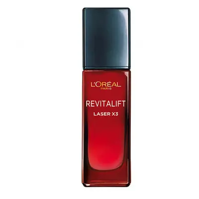 L'Oreal Revitalift Laser X3, Siero rigenerante anti-età per il viso, 30 ml