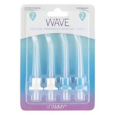 Vitammy Wave Maniglie di ricambio per doccia dentale 1×4 pezzi, soffioni dentali di ricambio