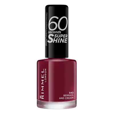 Smalto per unghie 60 Seconds Shine 340 Bacche e Crema, 8 ml, Rimmel London