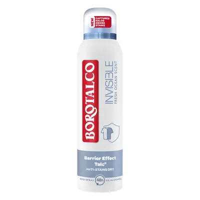 Borotalco Invisible Fresh Deodorante Antitraspirante Spray Unisex 150 ml