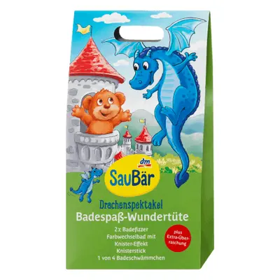 Borsa SauBär Magic con drago per bambini, 1 pz