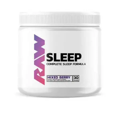 Integratore per migliorare la qualità del sonno Sleep Mixed, 150 g, Raw Nutrition