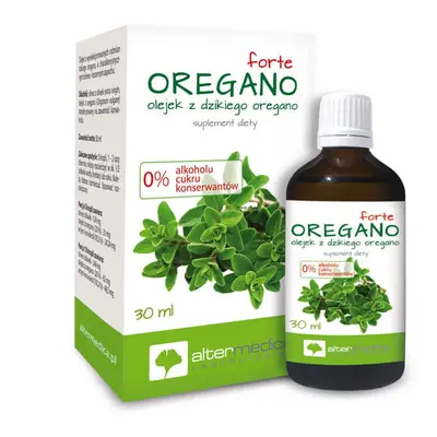 Alter Medica, Origano Forte, olio di origano selvatico, 30 ml