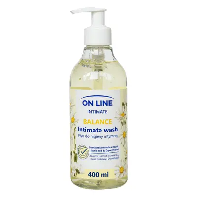 On Line Gel intimo con estratto di camomilla, 400 ml