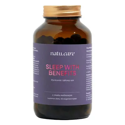 Natu.Care Sonno con benefici, gelatina, gusto lampone, 60 pezzi