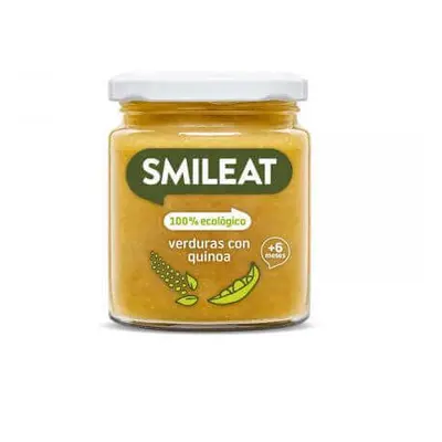 Purea di verdure bio con quinoa e olio d'oliva, +6 mesi, 230 g, Smileat