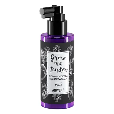 Anwen Grow Me Tender, massaggio riscaldante alle erbe, 150 ml