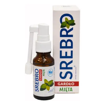 Gola d'argento, spray alla menta, 20 ml