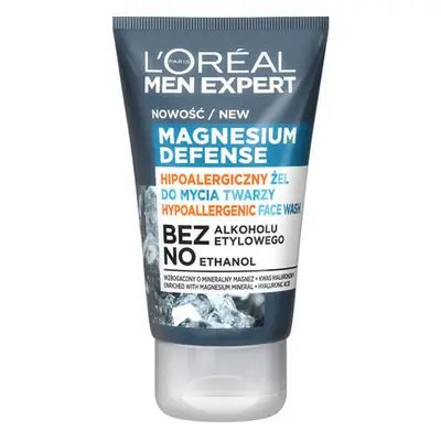 L Oreal Paris Men Expert Detergente Viso al Magnesio, 100ml