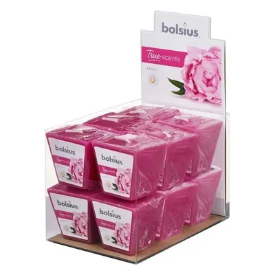 Bolsius Aromatic 2.0 Votive 48mm Peonia, candela profumata 1×1 pz, candela profumata