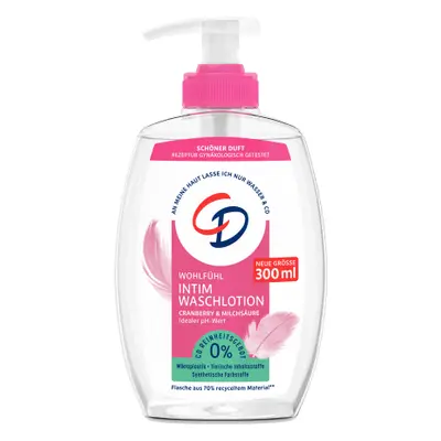 CD Lozione detergente intima con dosatore, 300 ml