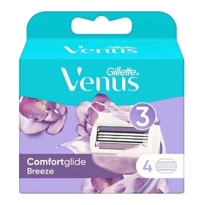 Ricariche per rasoio da donna Venus ComfortGlide Breeze, 4 pezzi, Gillette