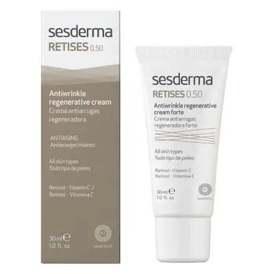 Sesderma Retises 0,5%, crema viso rigenerante antirughe, 30 ml