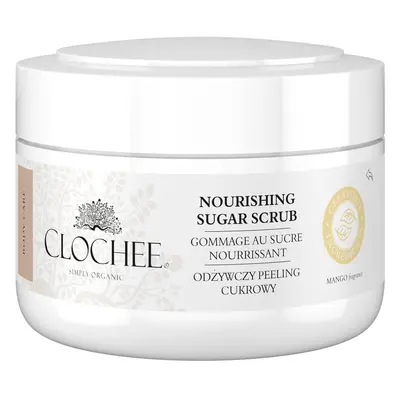 Clochee Simply Organic, scrub di zucchero nutriente, mango, 250 ml