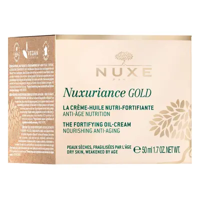 Nuxe Nuxuriance Gold, Crema viso all'olio ultra nutriente, 50 ml