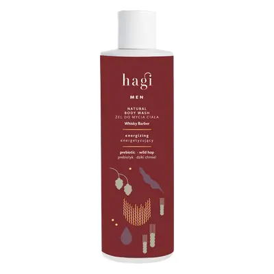 Hagi Whisky Barber, gel doccia energizzante per il corpo 300 ml