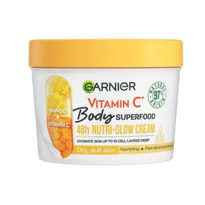 Crema corpo idratante Body Superfood Mango + Vitamina C, 380 ml, Garnier