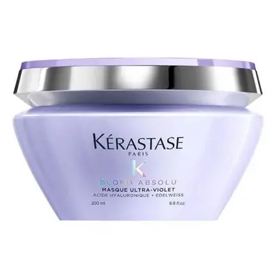 Maschera viola per capelli biondi e colorati Blond Absolu Masque Ultra-Violet, 200 ml, Kerastase