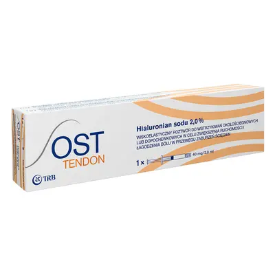 OST Tendon 40 mg/2 ml, soluzione iniettabile, siringa da 2 ml x 1 fiala