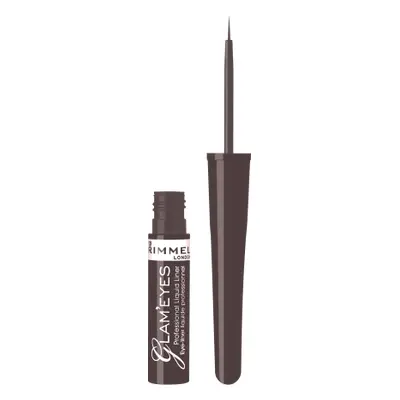 Rimmel London Mascara London Glam'Eyes Professional 002 Velluto Marrone, 1 pz