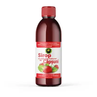 Sciroppo di fragole con zucchero, 50 ml, Iperico