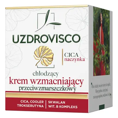 Uzdrovisco CICA Vascular, crema antirughe rinforzante e lenitiva giorno e notte, pelle vascolare