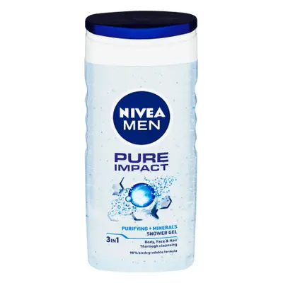 Gel doccia Nivea Pure Impact, 250 ml