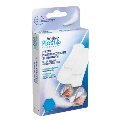 ActivePlast Special, cerotti adesivi al silicone, 3 pezzi